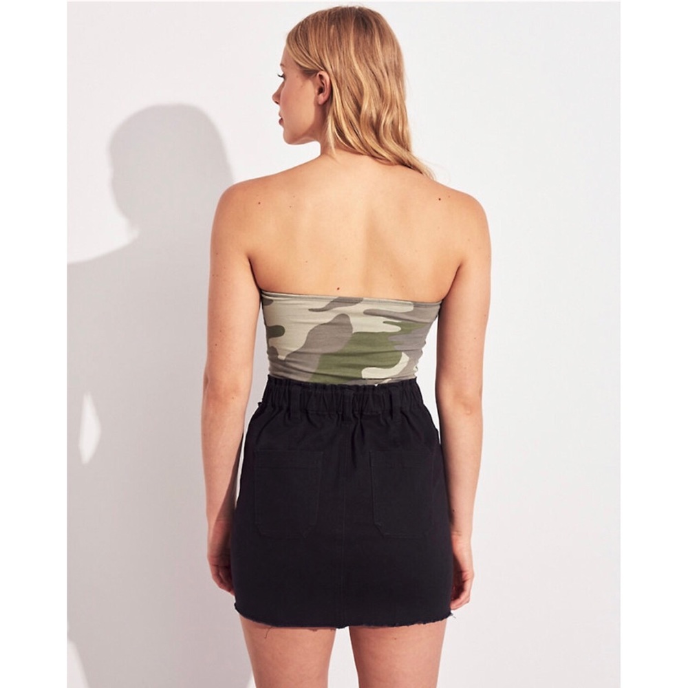 Reversible Camo/Olive Tube Top